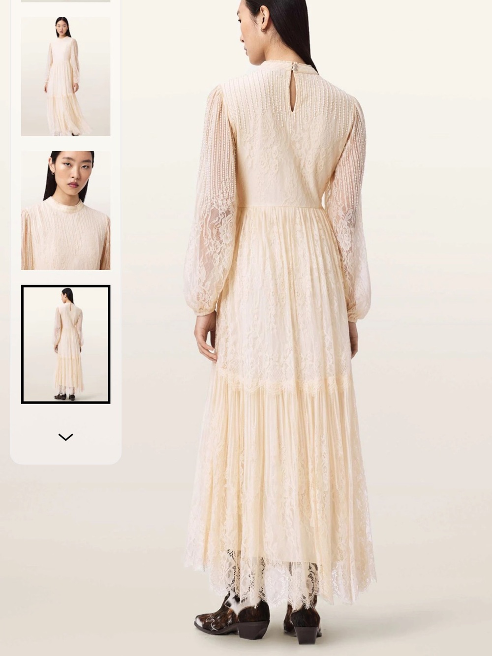 Nwt all Saints AllSaints White Lillian Embroidered Dress size 6